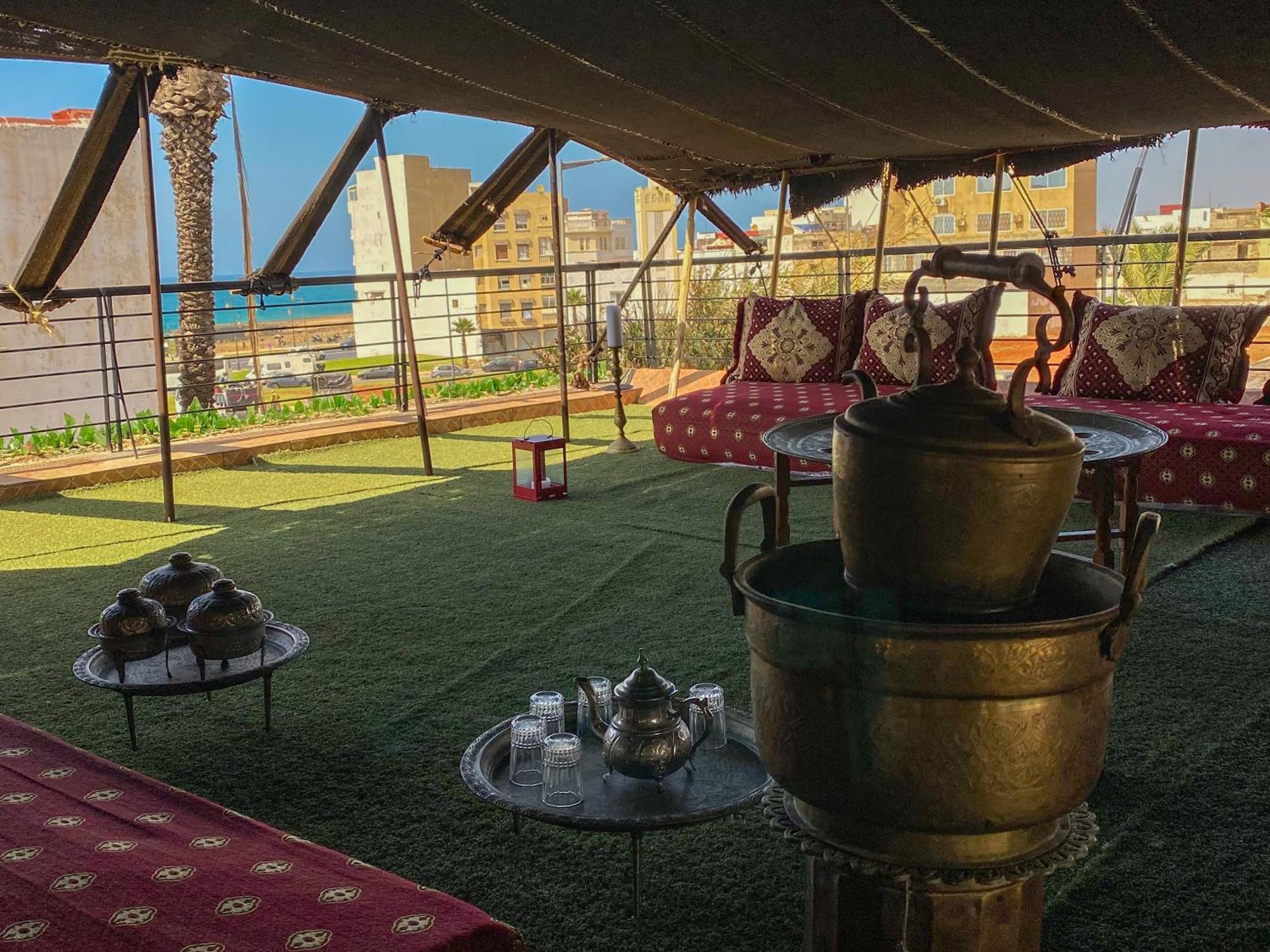 Dar Lghzal Special Offer In Rabat Winner Of Guest Experience 2025 Awards Traditional Sahrawi And Berber Privative Villa With Swimming Pool Jacuzzi Sea View And On Site Restaurant Ideal For Family And Groups In Rabat'S Center No Car Required Luaran gambar